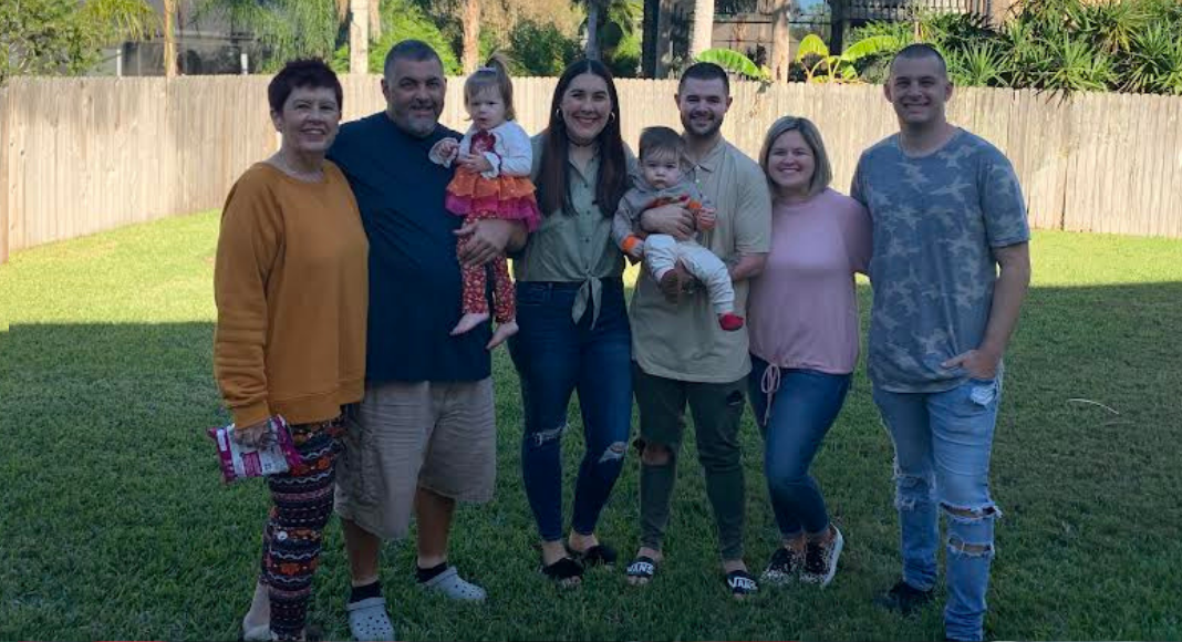 Image: Holly and her family at Thanksgiving