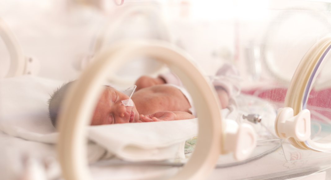Image: A premature baby in the NICU (5 Tips for Your Premature Baby Brittany Aquart Contributor Miami Mom Collective)