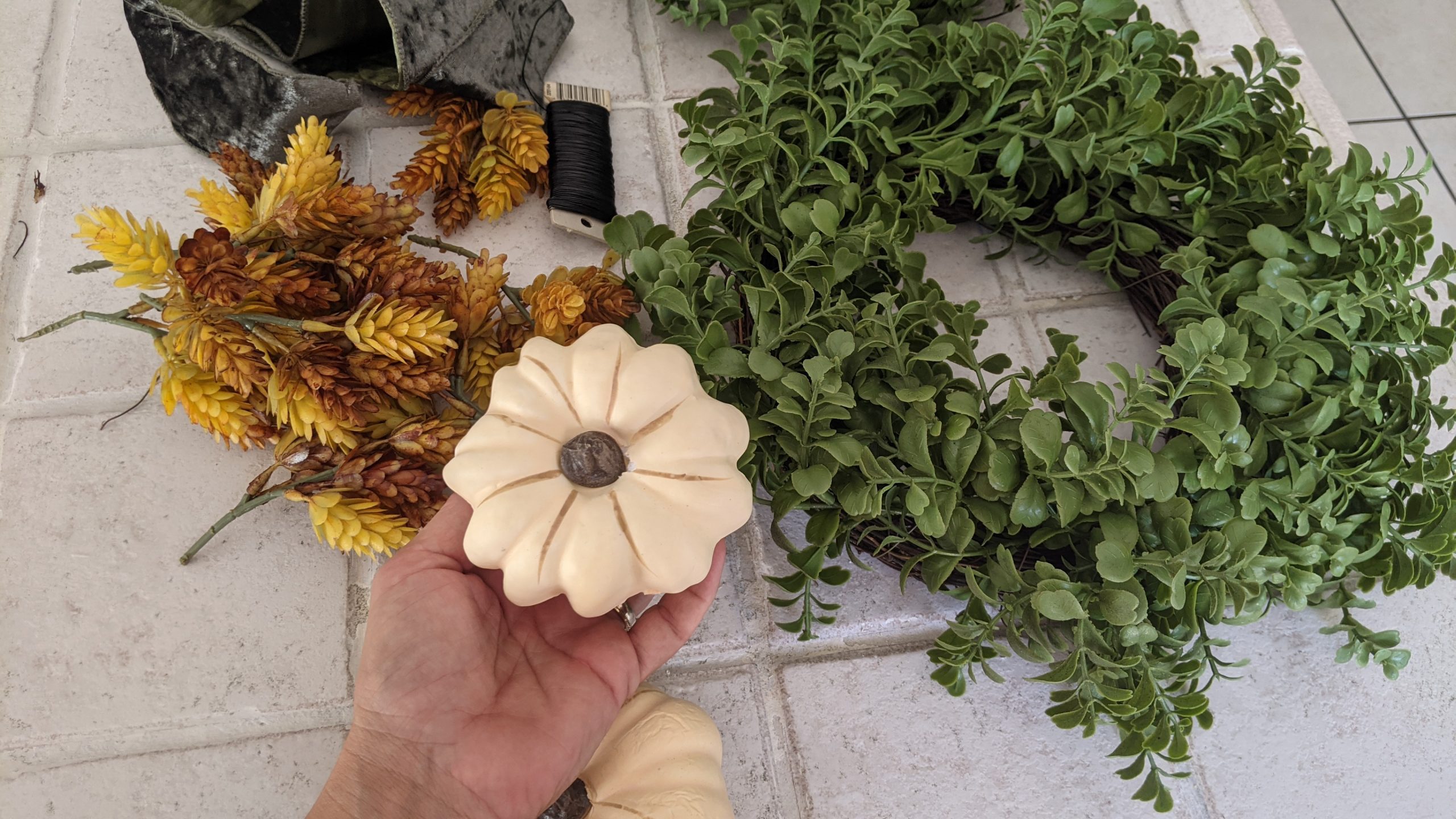 Image: More fall wreath supplies (Rachel Hulsund Contributor Miami Mom Collective)