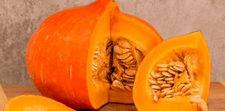 A sliced pumpkin with seeds (Fall's Most Fabulous Superfoods Your Plate Needs Monica Moreno Contributor Miami Mom Collective)