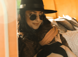 Image: Jacqueline snuggling her toddler-aged daughter
