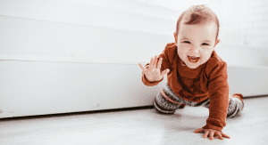 (To Crawl or Not to Crawl? Why This Milestone Matters Brittany Aquart Contributor Miami Mom Collective)
