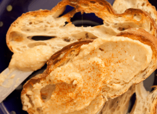 Snack Time: 8 Back to School Snacks You’ll Be Stealing Image: Sunflower seed butter on toast