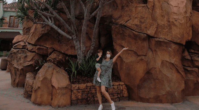 Sandra and her son at Islands of Adventure (Universal Orlando: The "Other" Theme Park Sandra Jacquemin Contributor Miami Mom Collective)