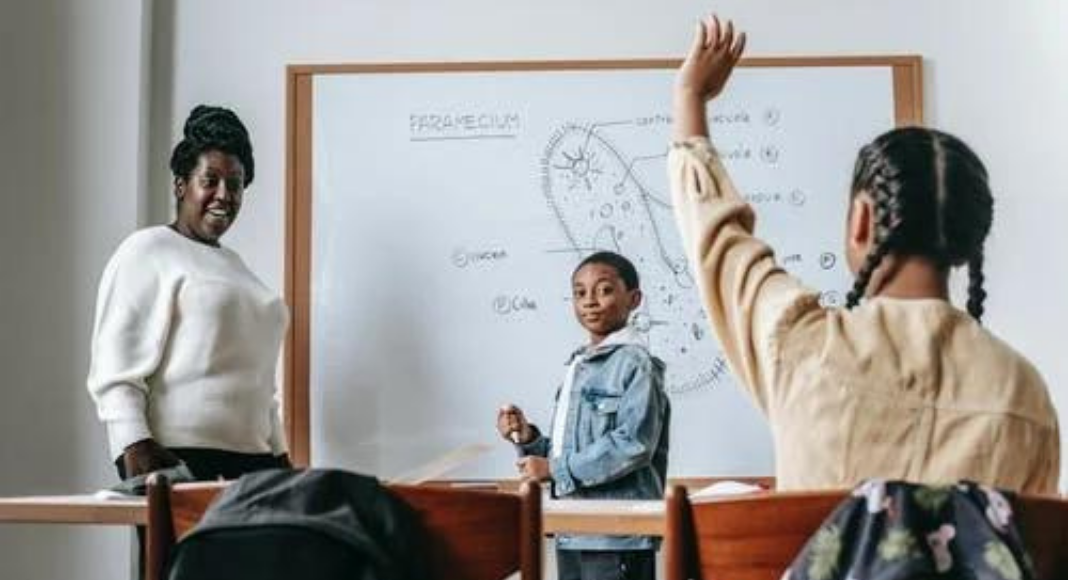 Teacher and Students