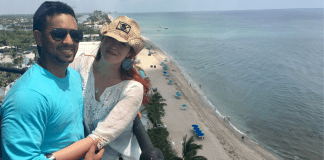 Image: Jessica and her husband enjoying a beach destination (Weekend Getaway: 12 Florida Destinations for Mom and Dad Jessica Alvarez-Ducos Contributor Miami Mom Collective)