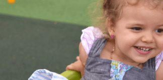 Dianna's daughter smiling (Positive Affirmations for Toddlers and Preschool Children Dianna Hill Contributor Miami Mom Collective)