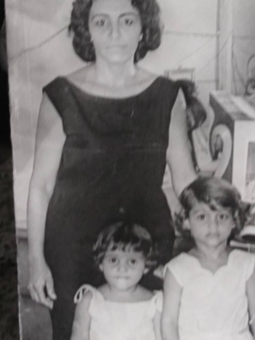 Alicia with daughters Alina and Aymee (Wisdom and Reflections on Motherhood by 3 Generations of Miami Moms Alisa Britton Contributor Miami Mom Collective)