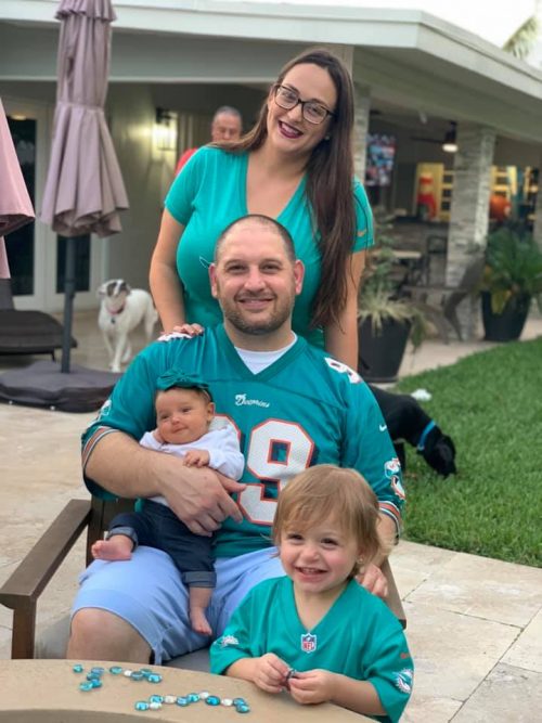 Alisa with her family (Wisdom and Reflections on Motherhood by 3 Generations of Miami Moms Alisa Britton Contributor Miami Mom Collective)