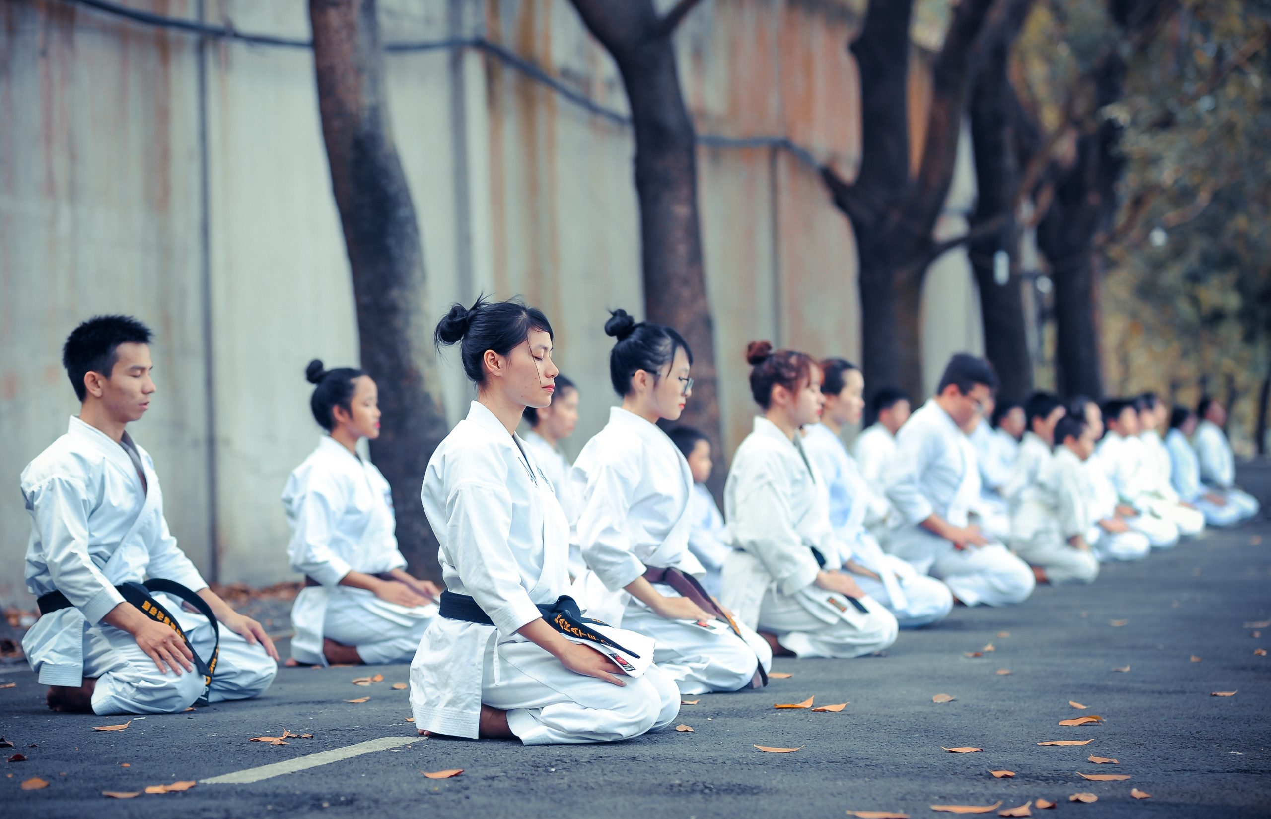  A group of people meditating (National Women's Health Week & Why It's Important for Moms Zoe Costa Contributor Miami Mom Collective)