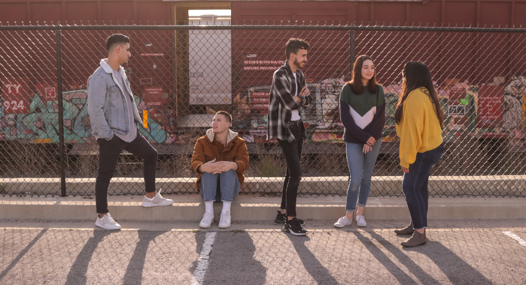 A group of teens talking (National Teen Self-Esteem Month: Ways to Build Your Teen's Self-Esteem Becky Gonzalez Contributor Miami Mom Collective)