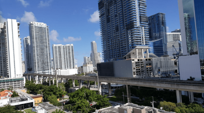 Love Where You Live: Brickell & Downtown Miami A view of the Brickell and Downtown skylines (Love Where You Live: Brickell & Downtown Miami Minerva Roca Contributor Miami Mom Collective)