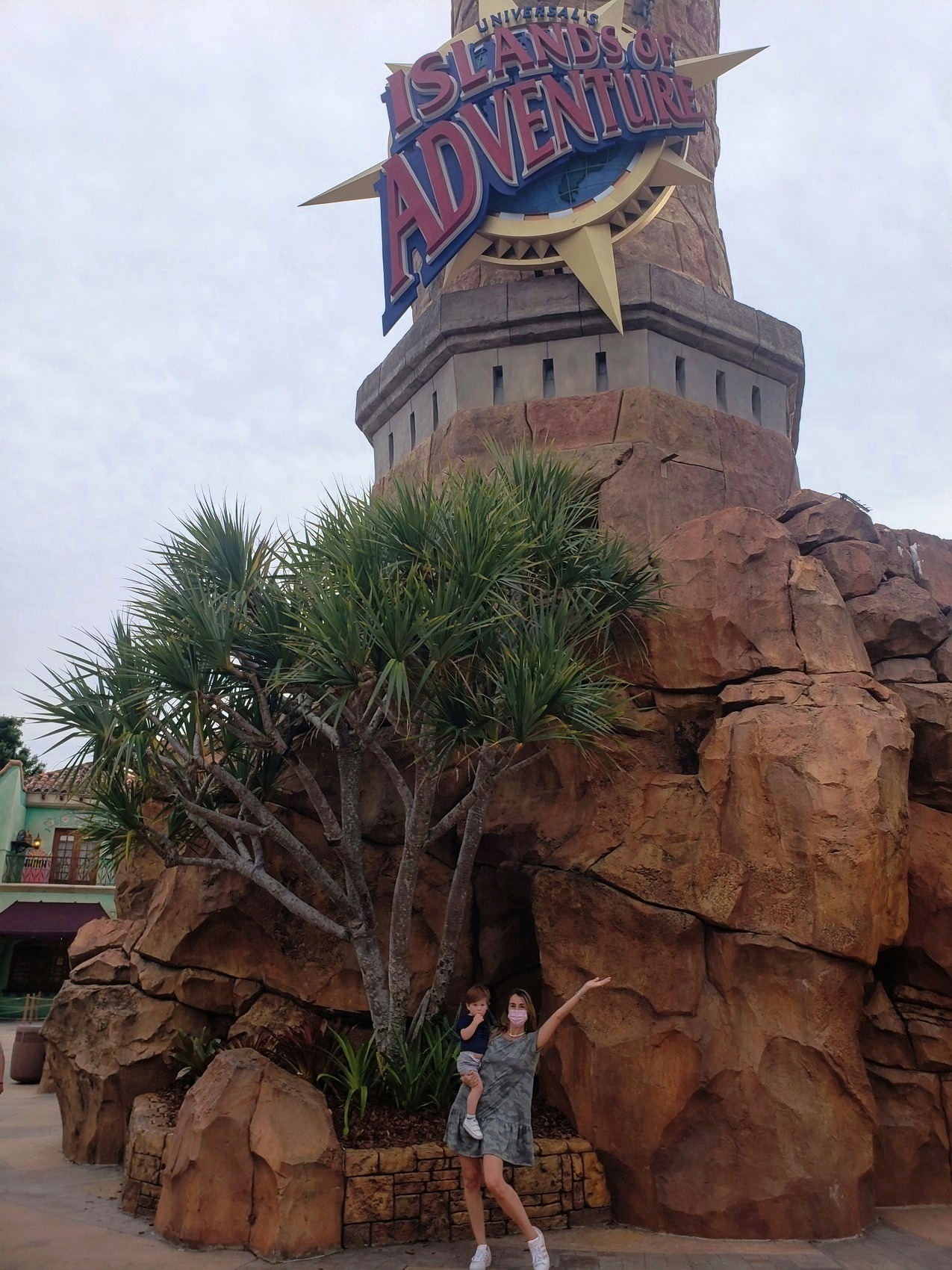 Sandra and her son at Islands of Adventure (Universal Orlando: The "Other" Theme Park Sandra Jacquemin Contributor Miami Mom Collective)