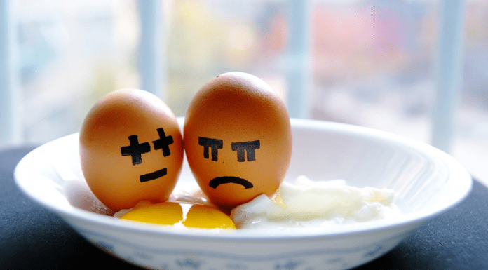 Two eggs with sad faces drawn onto them (An Open Letter to Moms Who Hate Cooking Becky Gonzalez Contributor Miami Mom Collective)