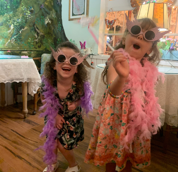 Having fun at The Tea Room (Dianna Hill Contributor Miami Mom Collective)
