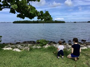 Brittany and her son at Legion Park (Love Where You Live: Why I Love Living in the Upper East Side Brittany Aquart Contributor Miami Mom Collective)