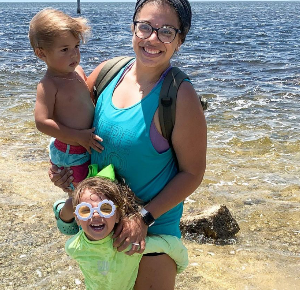 On the jetty at Black Point (Love Where You Live: Why I Love Living in Cutler Bay Dianna Hill Contributor Miami Mom Collective)