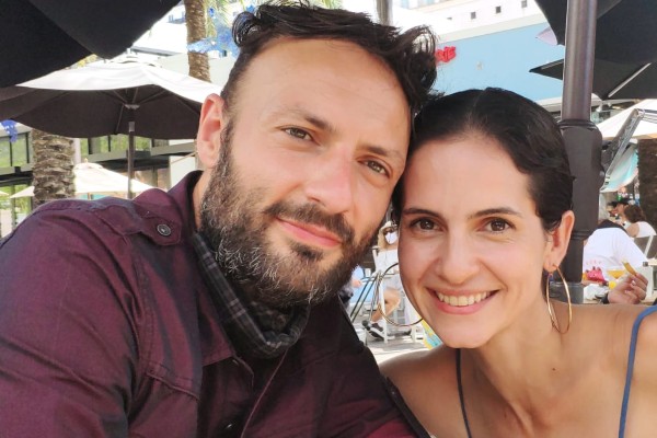 Kristen and her husband, Alessandro Giovinazzo (Love Where You Live: Why I Love Living in South Miami Kristen Llorca Contributor Miami Mom Collective)