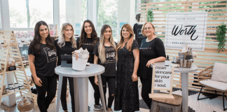 A group from Selah Skin Care at our Bloom event (Small Business: How to Help Mom and Pop Shops During Covid Minerva Roca Contributor Miami Mom Collective)