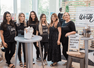 A group from Selah Skin Care at our Bloom event (Small Business: How to Help Mom and Pop Shops During Covid Minerva Roca Contributor Miami Mom Collective)