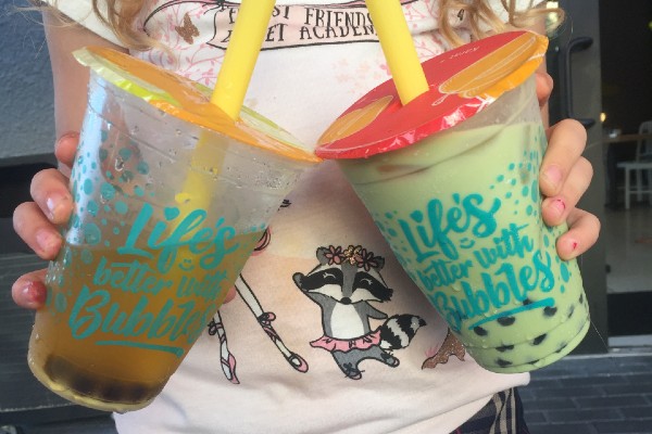 Drinking bubble tea (Bubble Tea: My Epic Quest for the Perfect Boba Combination Kristen Llorca Contributor Miami Mom Collective)