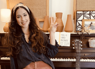 Jacqueline sitting at her piano (Inner Peace: Finding It During a Health Pandemic Jacqueline Jebian Garcia Contributor Miami Mom Collective)