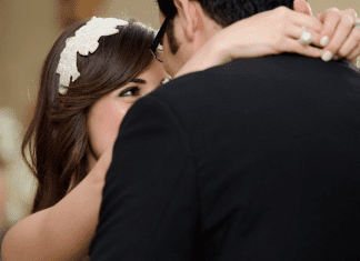 Becky and her husband dancing on their wedding day (10 Things I've Learned in My 10 Years of Marriage Becky Salgado Contributor Miami Mom Collective)