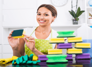 Shoo Away Dust Bunnies using our Complete Spring Cleaning Checklist Aymee Blanco Miami Mom Collective