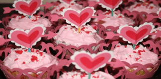 Valentine’s Dinner: An Allergy-Friendly Menu Allergy-friendly dairy and egg-free strawberry cupcakes (Valentine's Dinner: An Allergy-Friendly Menu Gabriela Morales Contributor Miami Mom Collective)