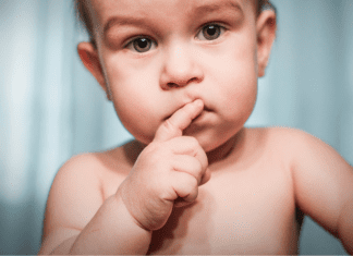 I’m a Dietitian, and I Hated Feeding My Baby Solid Food (At First) | Part 1 Image: A baby with a skeptical expression (I’m a Dietitian, and I Hated Feeding My Baby Solid Food (At First) | Part 1 Monica Auslander Moreno Contributor Miami Mom Collective)