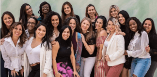 Members of the Miami Mom Collective Team (Galentine's Day: What It Is and How to Celebrate It Minnie Roca Contributor Miami Mom Collective)