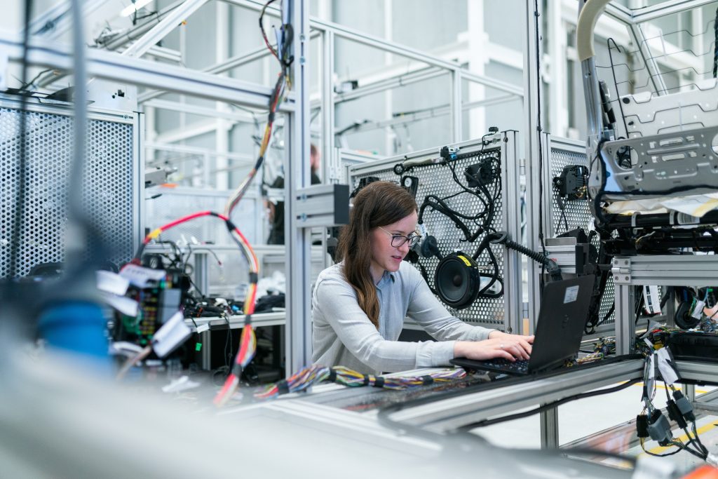 Woman doing programming work (International Day of Women and Girls in Science Zoe Costa Contributor Miami Mom Collective)