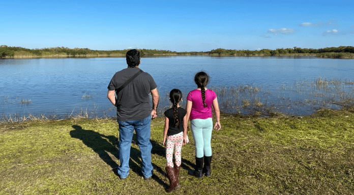 Vanessa's family at Everglades National Park (Everglades National Park: Perfect for a Family-Friendly Adventure Vanessa Santamaria Contributor Miami Mom Collective)