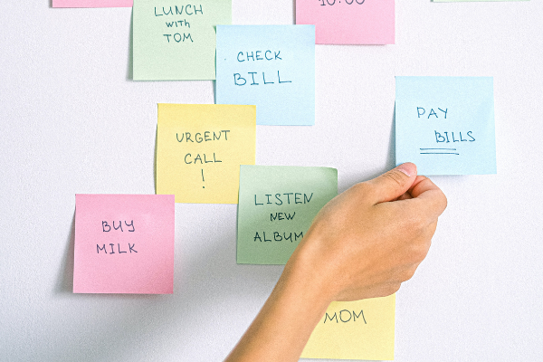 A bunch of multicolored Post-It notes (Krystal Giraldo Contributor Miami Mom Collective)