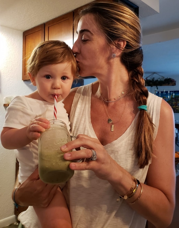 Sandra and her son (Easy Healthy Breakfast for Parents and Toddlers Sandra Jacquemin Contributor Miami Mom Collective)