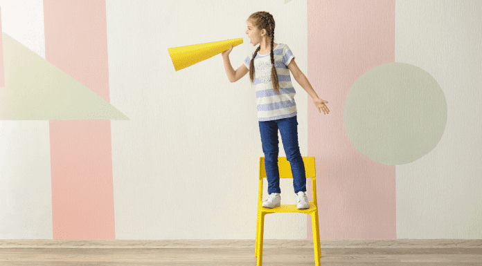 Keeping Your Kid’s Voice Healthy: Some Helpful Tips A young girl with a megaphone (Keeping Your Kid's Voice Healthy: Some Helpful Tips Cindy Herde Contributor Miami Mom Collective)