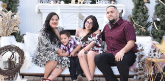 Image: Krystal's blended family