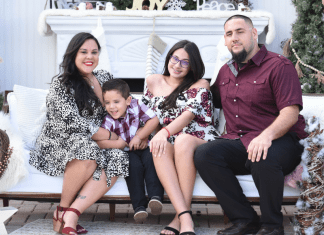 Image: Krystal's blended family