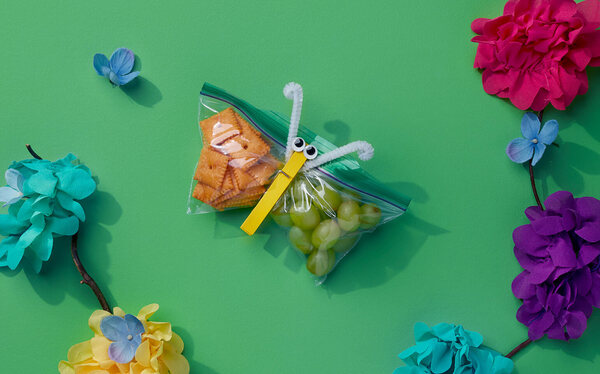 Photo Credit: Ziploc, cutest snack idea for their lunchbox! The Ziploc: Confessions of an Over-Organizer Sandra Jacquemin Contributor Miami Mom Collective