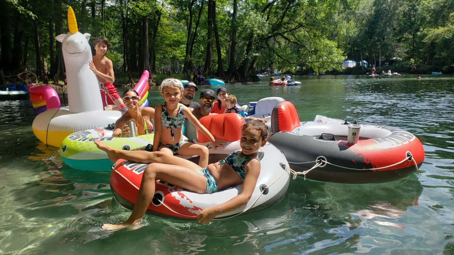 Santa Fe River, Ginnie Springs Tubing Adventure {Road Trip Series} Illiett Ojeda Contributor Miami Mom Collective