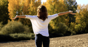 woman outside