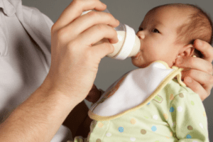 Intro bottle to baby