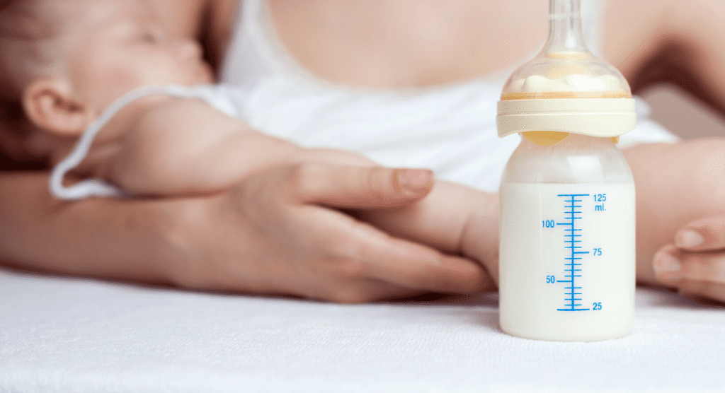 Intro bottle to baby
