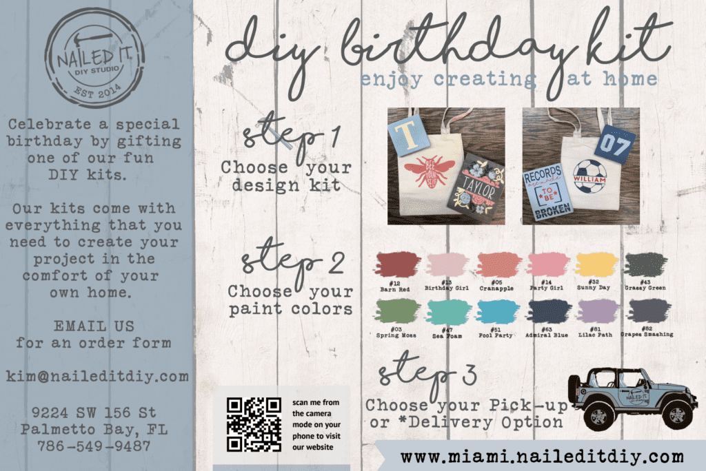 miami moms blog social distancing birthday party guide nailed it DIY