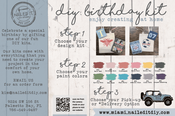 miami moms blog social distancing birthday party guide nailed it DIY
