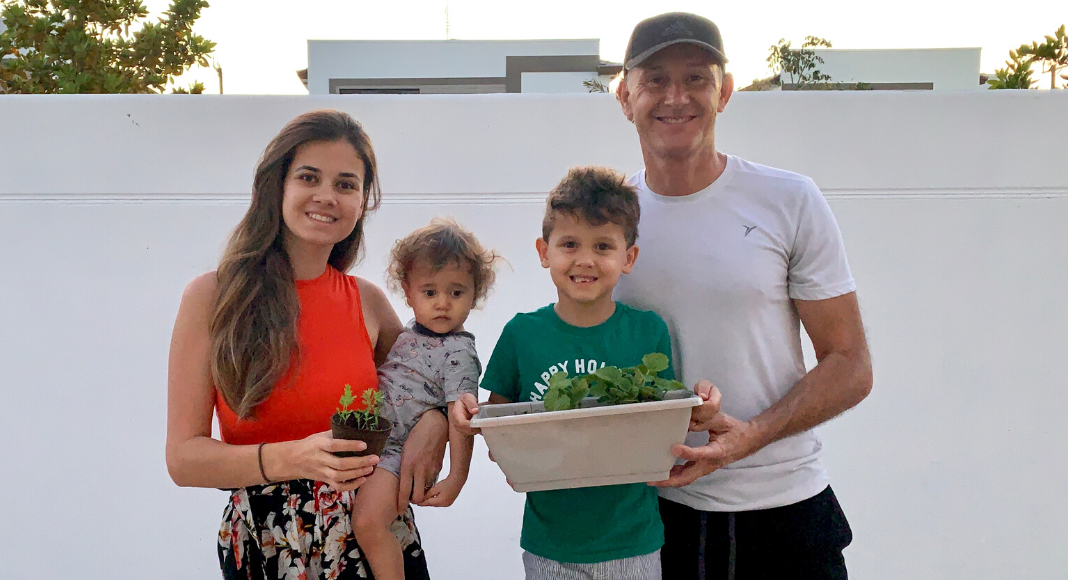 Horta caseira: atividade educativa e divertida para fazer com as crianças - Miami Moms Blog - Renata Brissi