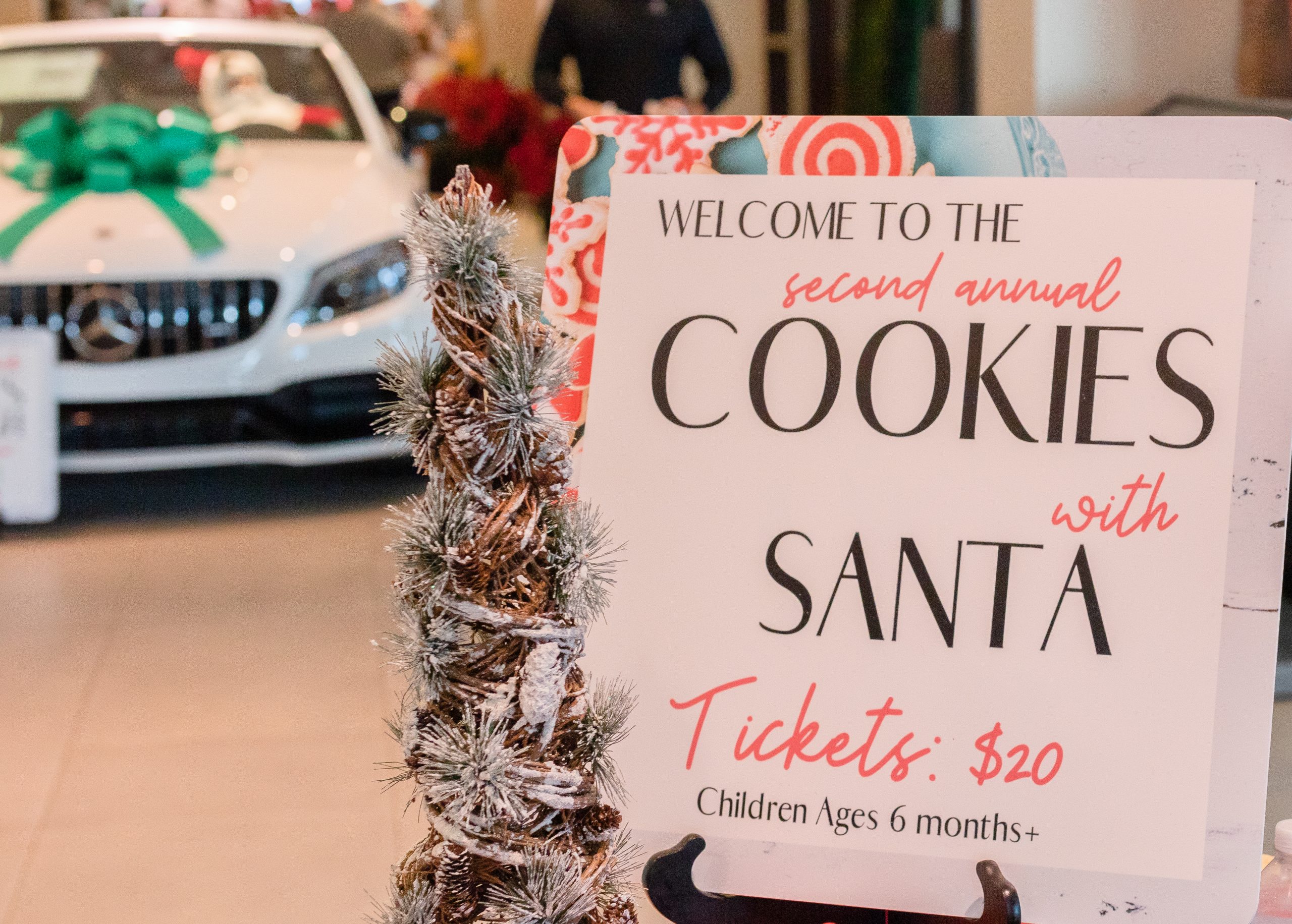 Cookies with Santa Mercedes Benz cutler bay
