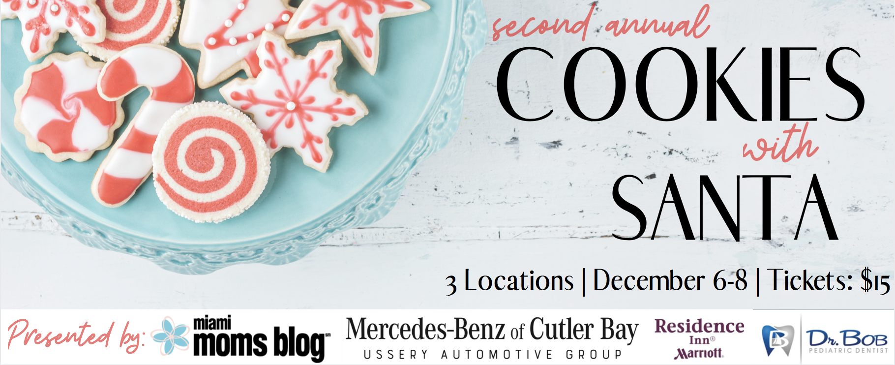 Cookies with Santa miami moms blog 