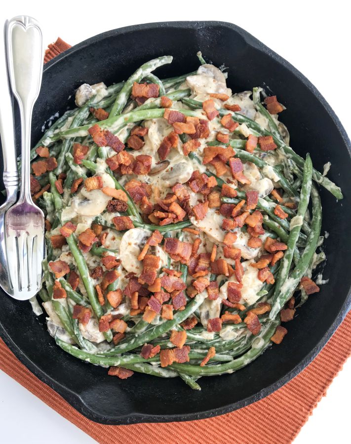 Image: A healthier version of green bean casserole