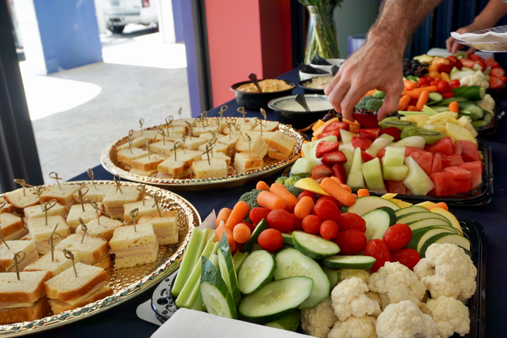 veggie plates Becky Salgado Contributor Miami Moms Blog